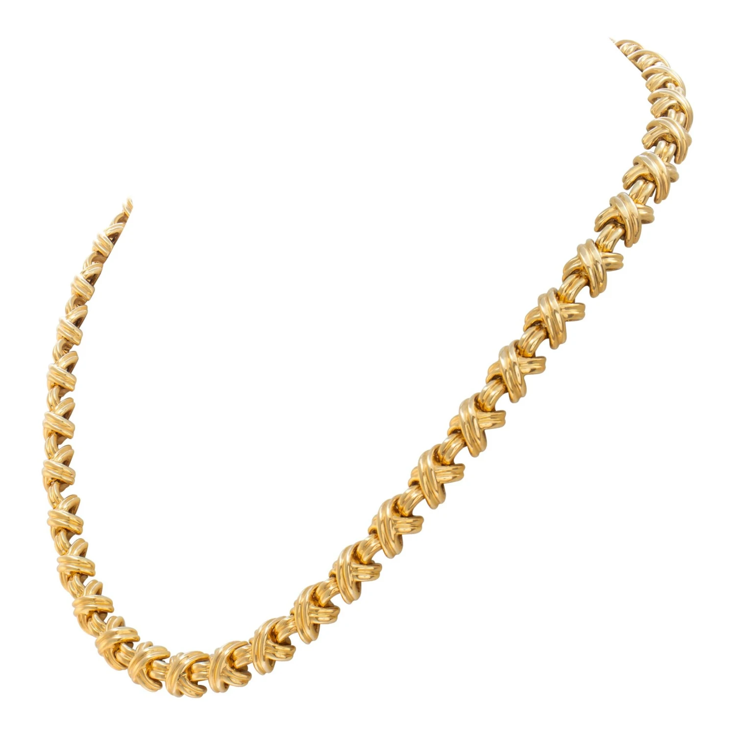 Tiffany & Co. Signature X Necklace In 18k 8 Tiffany & Co. Signature X Necklace In 18k – Image 6