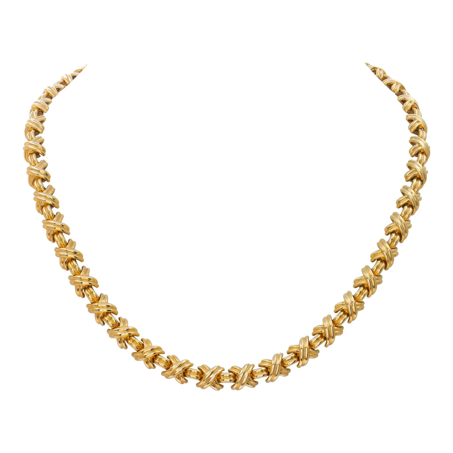 Tiffany & Co. Signature X Necklace In 18k 10 Tiffany & Co. Signature X Necklace In 18k – Image 8