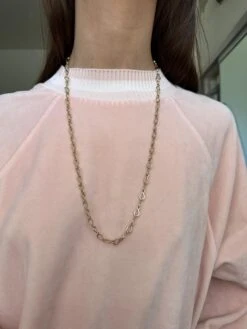 Grunfeld Link 14k Yellow Gold Necklace 13 Grunfeld Link 14k Yellow Gold Necklace -Mode Bijouterie Magasin neck master