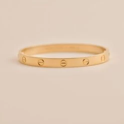 Cartier Love Bracelet 18k Yellow Gold Size 16 -Mode Bijouterie Magasin photo 2023 05 13 15 42 50 master