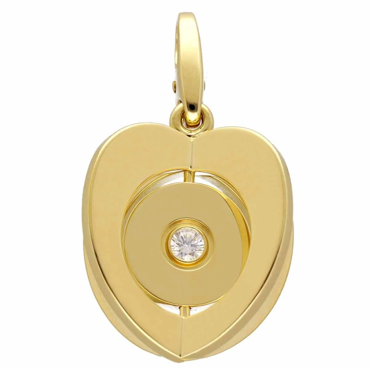 65 Limited Edition Cartier Diamond 18 Karat Yellow Gold New York Apple Charm 4 65 Limited Edition Cartier Diamond 18 Karat Yellow Gold New York Apple Charm – Image 2