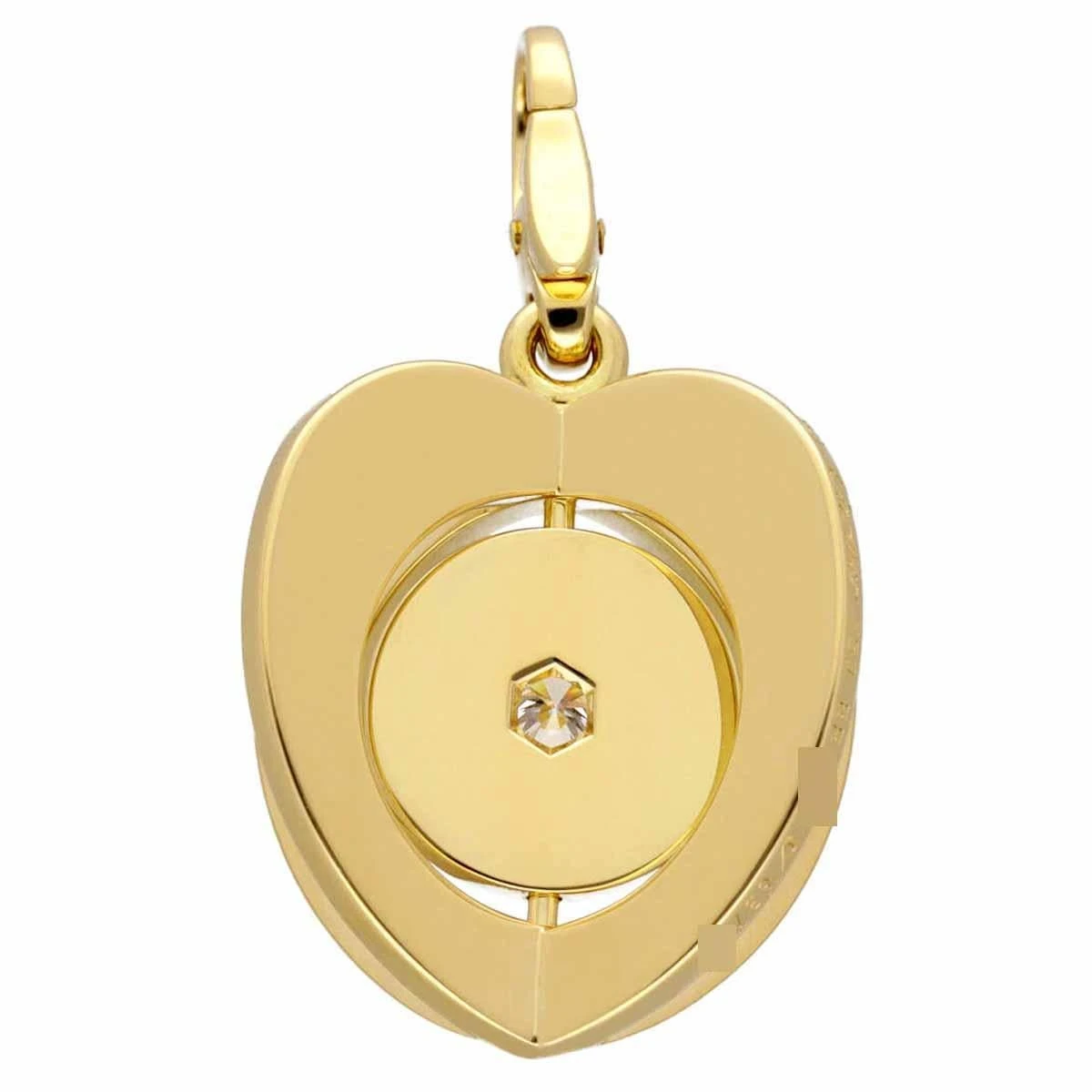 65 Limited Edition Cartier Diamond 18 Karat Yellow Gold New York Apple Charm 5 65 Limited Edition Cartier Diamond 18 Karat Yellow Gold New York Apple Charm – Image 3