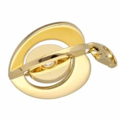 65 Limited Edition Cartier Diamond 18 Karat Yellow Gold New York Apple Charm 12 65 Limited Edition Cartier Diamond 18 Karat Yellow Gold New York Apple Charm -Mode Bijouterie Magasin rs13122 4 master