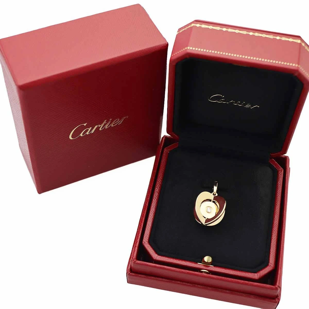65 Limited Edition Cartier Diamond 18 Karat Yellow Gold New York Apple Charm 8 65 Limited Edition Cartier Diamond 18 Karat Yellow Gold New York Apple Charm – Image 6
