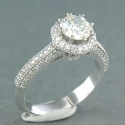 Unknown Cluster Ring And Diamonds With IGI Exam -Mode Bijouterie Magasin s6214 2 1600x1600 master