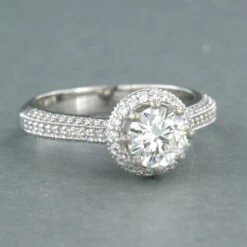 Unknown Cluster Ring And Diamonds With IGI Exam -Mode Bijouterie Magasin s6214 4 1600x1600 master