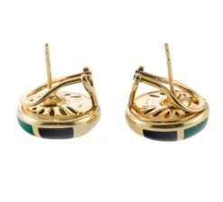 Asch Grossbardt MOP Coral Malachite Turquoise Onyx Inlay Gold Earrings 10 Asch Grossbardt MOP Coral Malachite Turquoise Onyx Inlay Gold Earrings -Mode Bijouterie Magasin s l16001 94d386c9 b0c9 4281 97bb 95d471e825af master