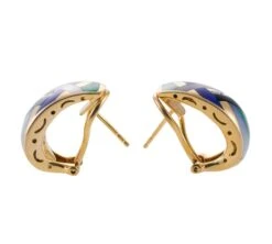 Asch Grossbardt MOP Malachite Onyx Lapis Inlay Diamond Gold Earrings -Mode Bijouterie Magasin s l16001 eff359de b658 458e 85bf 2551f2dffeed master