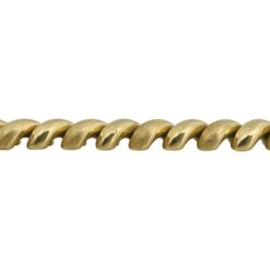 Unknown 14 Karat Yellow Gold Ladies San MarCo Link Bracelet, Italy -Mode Bijouterie Magasin s l1600 2 master 9