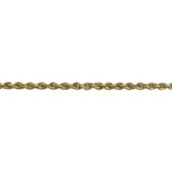 Unknown 14 Karat Yellow Gold Solid Rope Chain Necklace -Mode Bijouterie Magasin s l1600 3 master 2