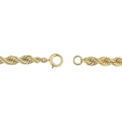 Unknown 14 Karat Yellow Gold Solid Heavy Long Rope Chain Necklace 14 Unknown 14 Karat Yellow Gold Solid Heavy Long Rope Chain Necklace -Mode Bijouterie Magasin s l1600 5 master 1