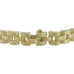 Unknown 18 Karat Yellow And White Gold Diamond Panther Link Bracelet -Mode Bijouterie Magasin s l1600 5 master 7