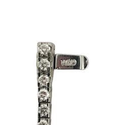 Unknown 14 Karat White Gold And Diamond Tennis Bracelet -Mode Bijouterie Magasin s l1600 7 master 2