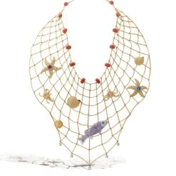 Mode Bijouterie Magasin -Mode Bijouterie Magasin sealife net necklace front master