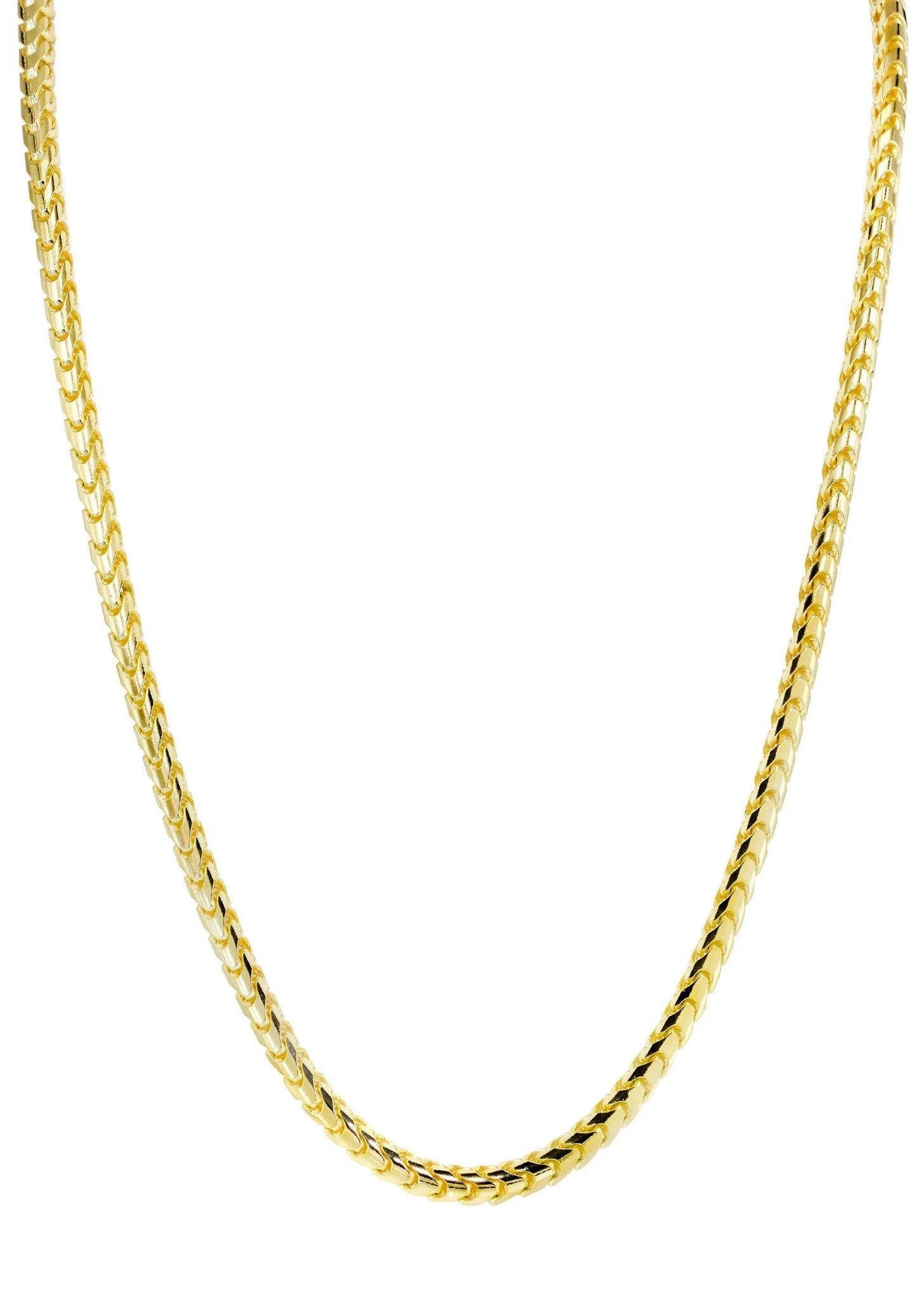 Unknown Vintage 14 Karat Yellow Gold 25 Gm Franco Chain Necklace 7 Unknown Vintage 14 Karat Yellow Gold 25 Gm Franco Chain Necklace – Image 5