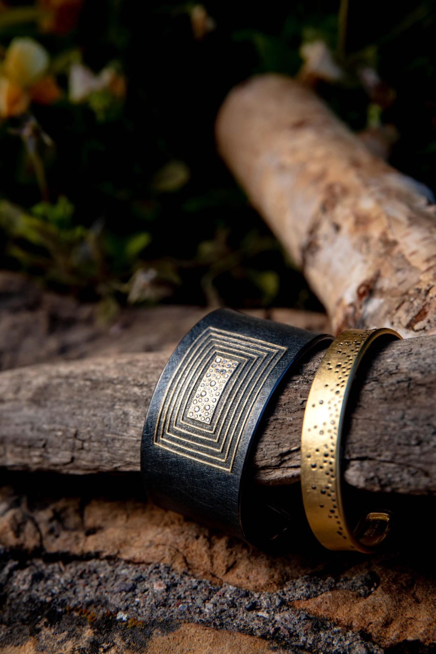 Todd Reed Art Deco Cuff Bracelet 4 Todd Reed Art Deco Cuff Bracelet – Image 2