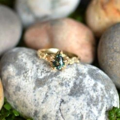 Solid 18 Carat Gold Sunken Treasure Sapphire Ring By Lucy Stopes-Roe 22 Solid 18 Carat Gold Sunken Treasure Sapphire Ring By Lucy Stopes-Roe -Mode Bijouterie Magasin sunken treasure 9 master