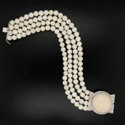 Multi Strand Coral And Diamond Gold Vintage ARMANDO DE FALCO Bracelet 11 Multi Strand Coral And Diamond Gold Vintage ARMANDO DE FALCO Bracelet -Mode Bijouterie Magasin tp3 master 2