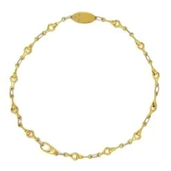 Unknown Vintage Horse Bit Link Gold Watch Chain Necklace 9 Unknown Vintage Horse Bit Link Gold Watch Chain Necklace -Mode Bijouterie Magasin tp Copy 2 master