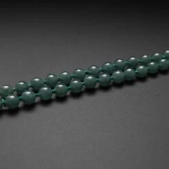 Unknown Jade Bead Necklace Translucent Bluish Green Certified -Mode Bijouterie Magasin untitled 1 237 master