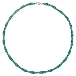 The Emerald Custom Cut Baguette Choker, 18kt Gold